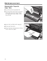 Preview for 28 page of Miele S 5000 Operating Instructions Manual