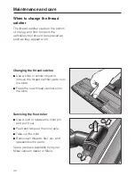 Preview for 32 page of Miele S 5000 Operating Instructions Manual