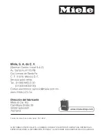 Предварительный просмотр 74 страницы Miele S 5001 Operating Instructions Manual