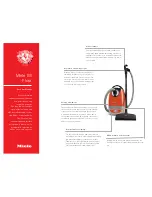 Preview for 1 page of Miele S 5281 MedicAir Specifications