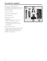 Preview for 14 page of Miele S 556 Operating Instructions Manual