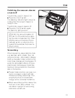 Preview for 19 page of Miele S 556 Operating Instructions Manual