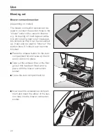 Preview for 22 page of Miele S 556 Operating Instructions Manual