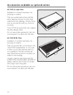 Preview for 40 page of Miele S 556 Operating Instructions Manual