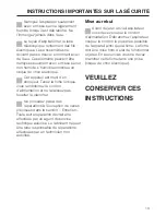 Предварительный просмотр 13 страницы Miele S 558 Operating Instructions Manual