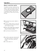 Предварительный просмотр 28 страницы Miele S 558 Operating Instructions Manual