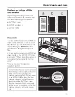 Preview for 31 page of Miele S 560 series Operating Instructions Manual