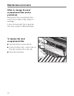 Preview for 32 page of Miele S 560 series Operating Instructions Manual