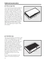 Preview for 42 page of Miele S 560 series Operating Instructions Manual