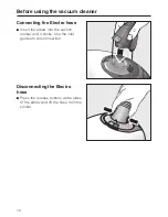 Preview for 10 page of Miele S 5981 PowerPlus Operating Instructions Manual