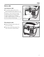 Preview for 17 page of Miele S 5981 Operating Instructions Manual