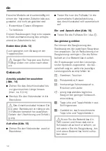 Preview for 14 page of Miele S 6210 Operating Instructions Manual