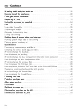 Preview for 24 page of Miele S 6210 Operating Instructions Manual