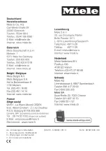 Preview for 112 page of Miele S 6210 Operating Instructions Manual