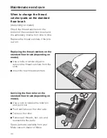 Preview for 30 page of Miele S 700 series Operating Instructions Manual