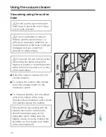 Preview for 16 page of Miele S 7000 series Operating Instructions Manual