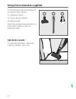 Preview for 20 page of Miele S 7000 series Operating Instructions Manual