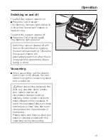 Preview for 19 page of Miele S 758 Operating Instructions Manual