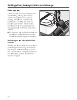 Preview for 22 page of Miele S 758 Operating Instructions Manual