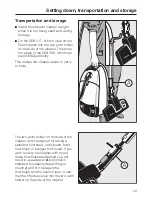 Preview for 23 page of Miele S 758 Operating Instructions Manual