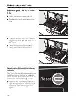 Preview for 28 page of Miele S 758 Operating Instructions Manual