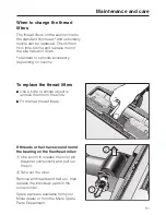 Preview for 31 page of Miele S 758 Operating Instructions Manual