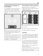 Предварительный просмотр 75 страницы Miele S 8000 Operating Instructions Manual