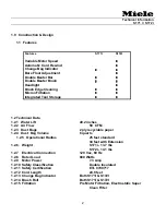 Preview for 3 page of Miele S171i Service Manual