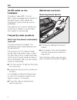 Preview for 6 page of Miele S5 SEB228 Operating Instructions Manual