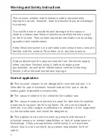 Preview for 6 page of Miele S6 Poti Operating Instructions Manual