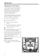 Preview for 16 page of Miele S6 Poti Operating Instructions Manual