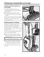 Preview for 18 page of Miele S6 Poti Operating Instructions Manual