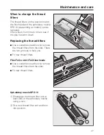 Preview for 27 page of Miele S6 Poti Operating Instructions Manual