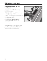 Preview for 28 page of Miele S6 Poti Operating Instructions Manual