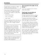 Preview for 18 page of Miele S710 (French) Mode D'Emploi