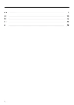 Preview for 2 page of Miele S770 Operating Instructions Manual