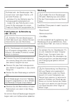 Preview for 15 page of Miele S770 Operating Instructions Manual