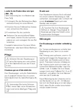 Preview for 19 page of Miele S770 Operating Instructions Manual