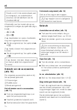 Preview for 70 page of Miele S770 Operating Instructions Manual