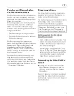 Preview for 5 page of Miele SAB 100 ACCU NOVA Operating Instructions Manual