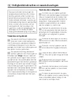 Preview for 14 page of Miele SAB 100 ACCU NOVA Operating Instructions Manual