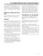 Preview for 15 page of Miele SAB 100 ACCU NOVA Operating Instructions Manual