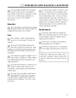 Preview for 27 page of Miele SAB 100 ACCU NOVA Operating Instructions Manual