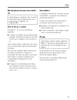 Preview for 43 page of Miele SAB 100 ACCU NOVA Operating Instructions Manual