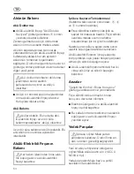 Preview for 54 page of Miele SAB 100 ACCU NOVA Operating Instructions Manual