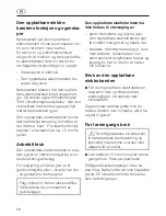 Preview for 58 page of Miele SAB 100 ACCU NOVA Operating Instructions Manual