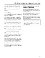 Preview for 61 page of Miele SAB 100 ACCU NOVA Operating Instructions Manual