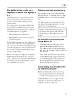 Preview for 63 page of Miele SAB 100 ACCU NOVA Operating Instructions Manual