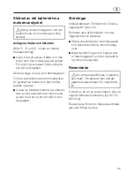 Preview for 65 page of Miele SAB 100 ACCU NOVA Operating Instructions Manual