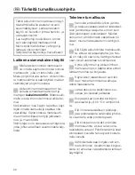 Preview for 66 page of Miele SAB 100 ACCU NOVA Operating Instructions Manual